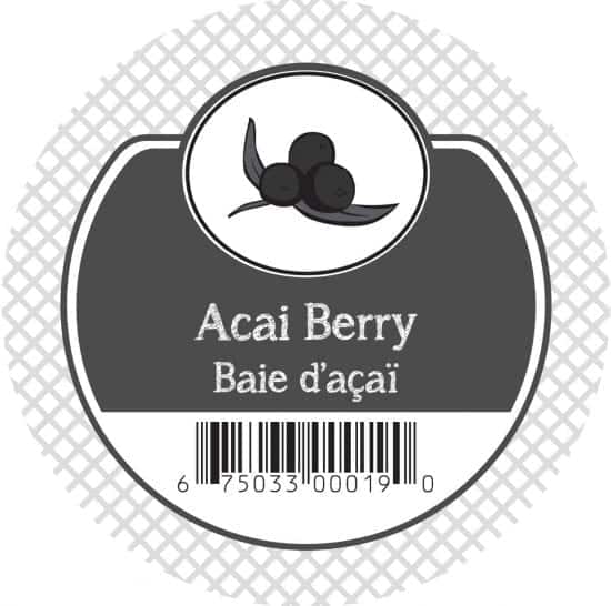 Acai berry - Charcoal black chalk based paint
