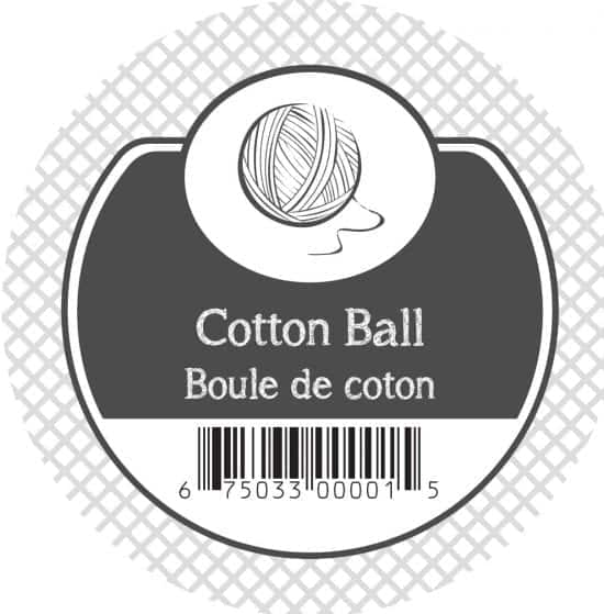 Cotton ball - Pure white chalk based paint - Boule de coton