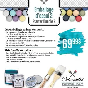 Colorantic Chalk Based paint Bundle 3 (6 items)