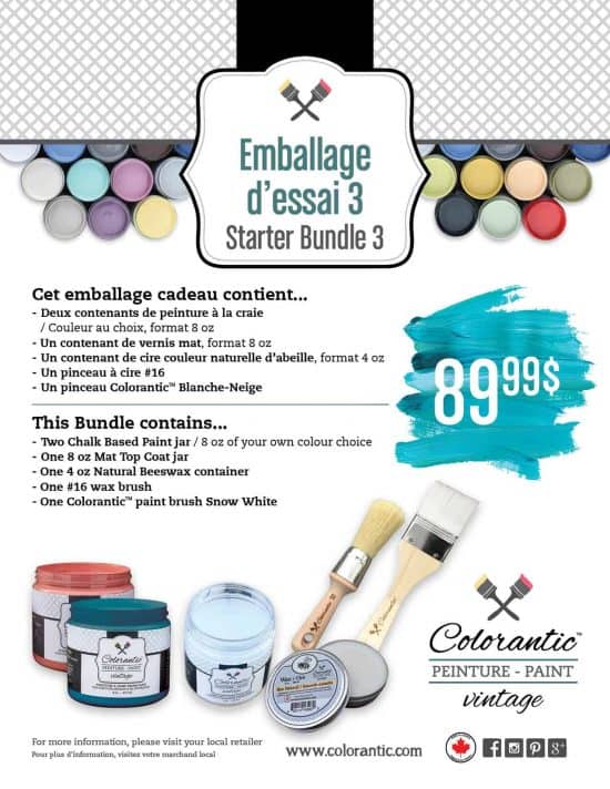 Colorantic Chalk Based paint Bundle 3 (6 items)