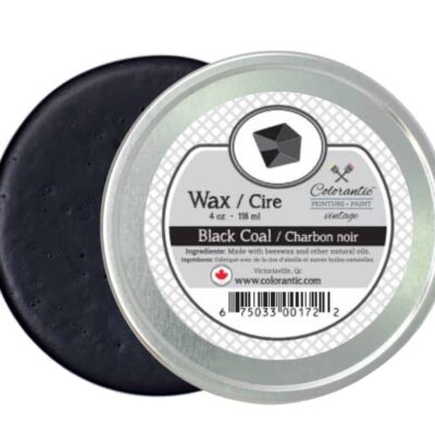 Charcoal wax