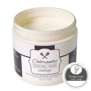 Crème vintage -Vintage Cream - Colorantic chalk based paint