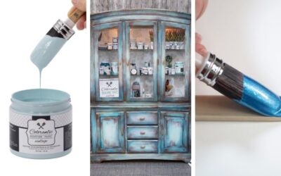 How to Paint a Hutch with Chalk Paint