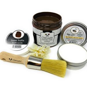 Sweet truffle - Brown chalk based paint - Truffe sucrée