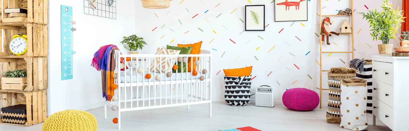 How to paint a Baby Crib safely with Colorantic | faire un berceau pour bébé