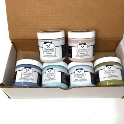 6 X 4 oz Package of Chalk Based Paints – Colours to Choose From