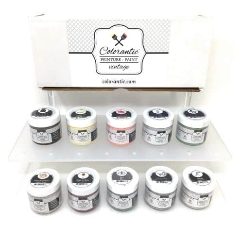 10 X 2 oz Small Samples Package of Chalk Based Paints