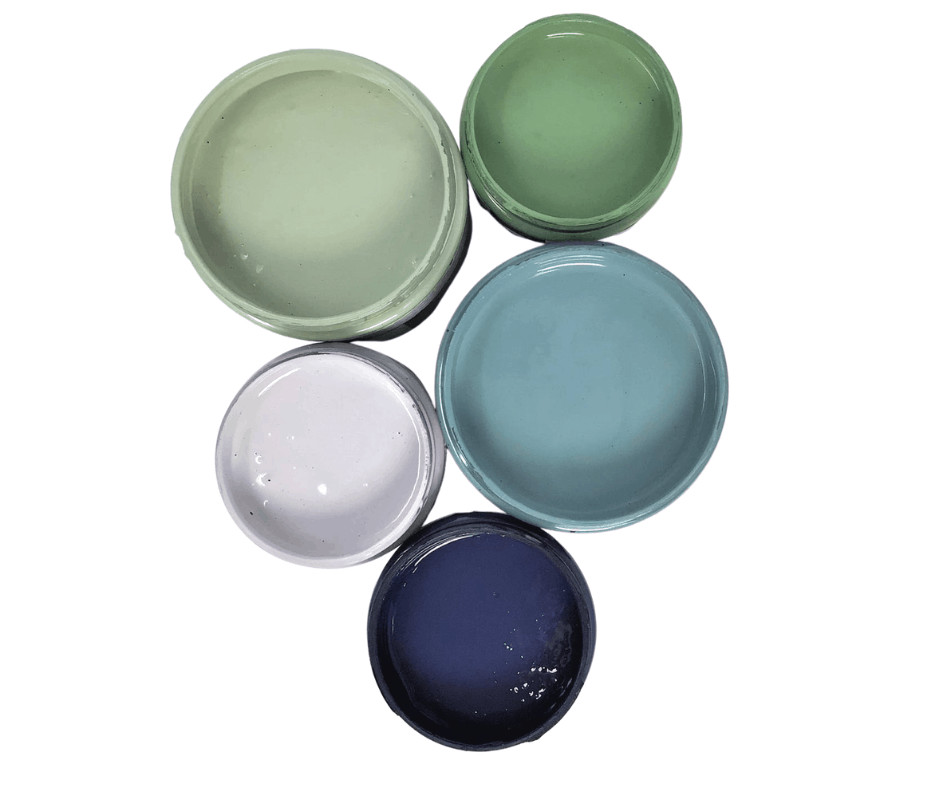 5 new colors of chalk based paint, 2021 edition