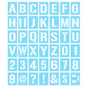 large alphabet stencil - pochoir alphabet geant