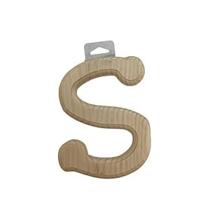 *Clearance* 6" Wood Alphabet Letters - S