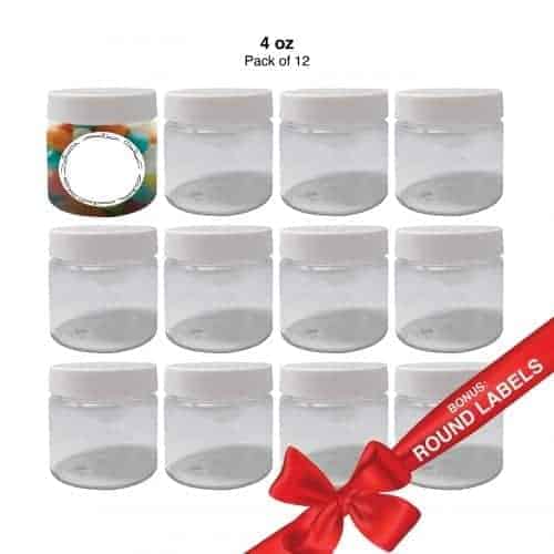 Empty canisters (2 oz, 4 oz, 8 oz, 16 oz, 32 oz, 58 oz, Gallon)
