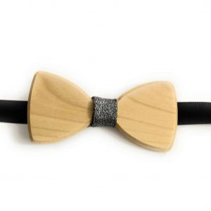 colorantic wooden bow tie