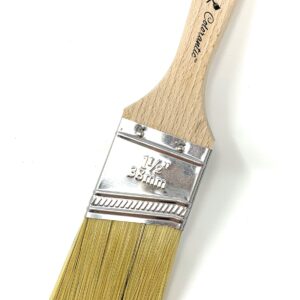 Natural Angular Paint Brush 1 1/2" 38mm - Pinceau Naturel Angulaire 1 1/2" 38mm