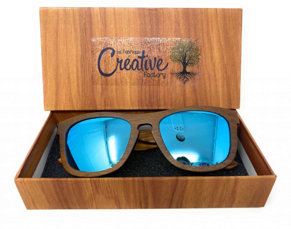 UV400 Polarized Bamboo Wood Sunglasses Unisex box– H0759-5
