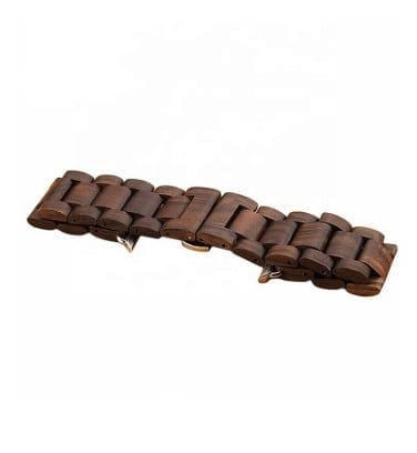 Wooden Band compatible with electronic watch