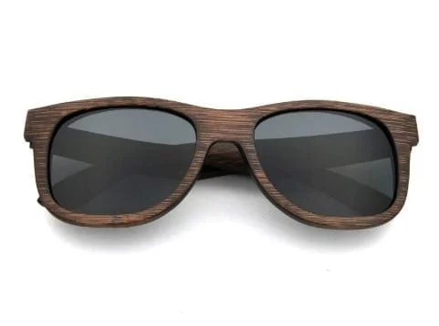 UV400 Polarized Bamboo Wood Sunglasses - H04 - UV400 Polarized