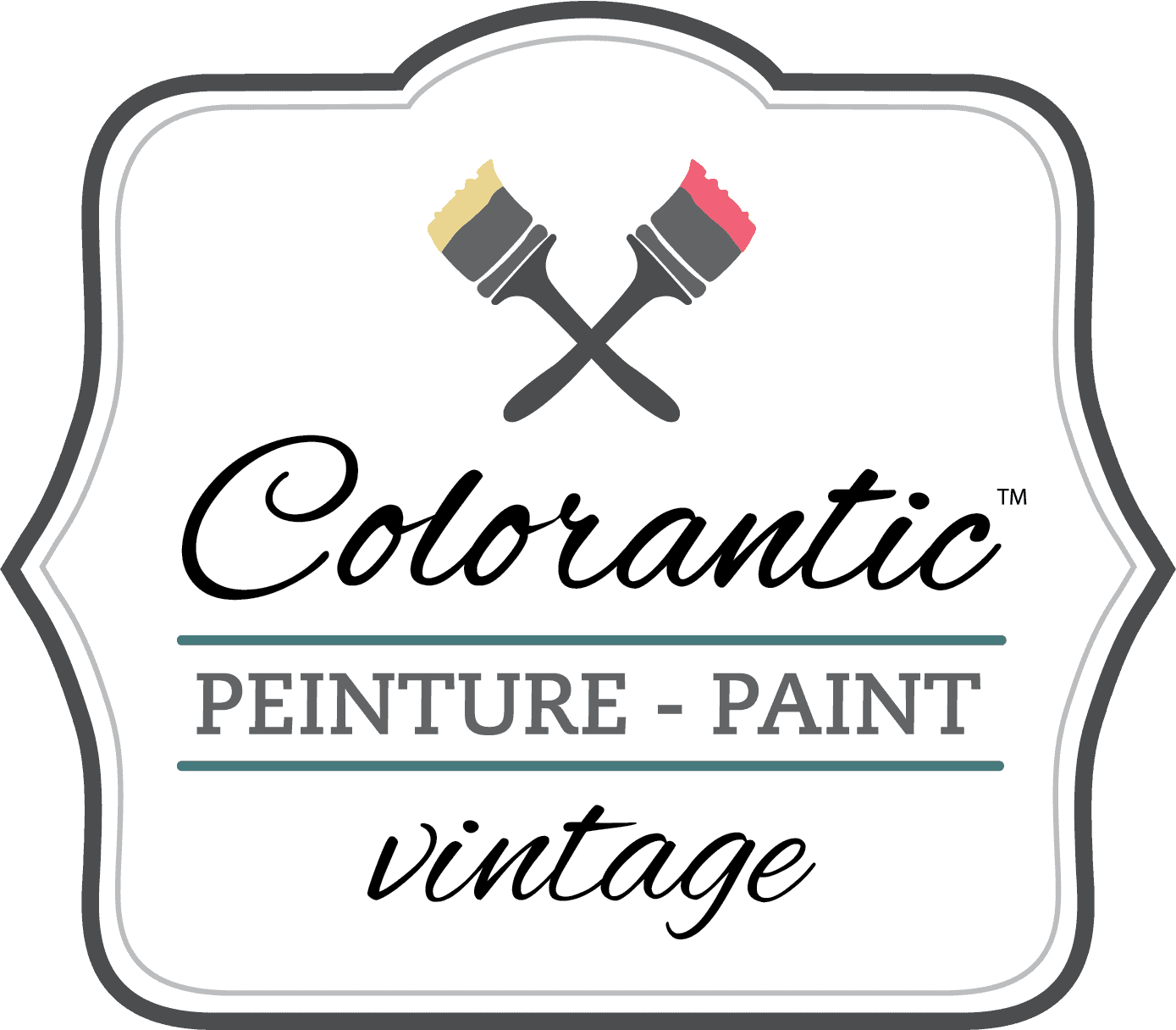 Logo de Colorantic peinture vintage