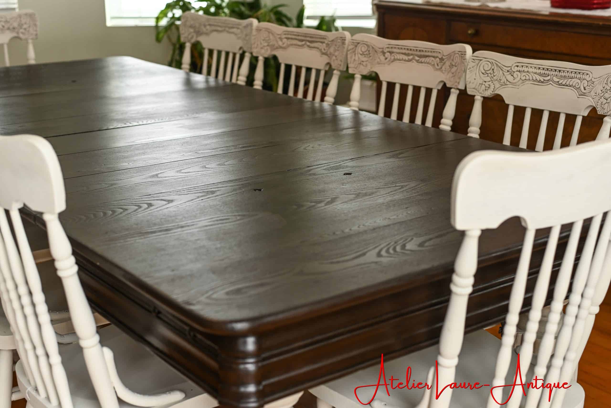 Restoring and Decorating a Century-old Table