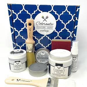 7-item beginner's gift set (white, blue or grey: your choice)