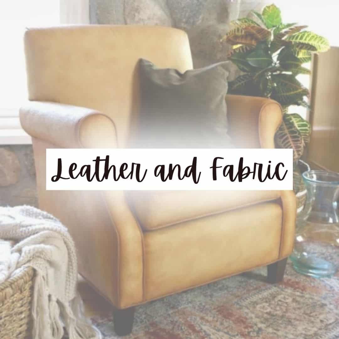 Leather and Fabric