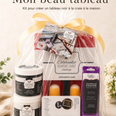 Mon beau tableau - Kit de peinture pour tableau noir