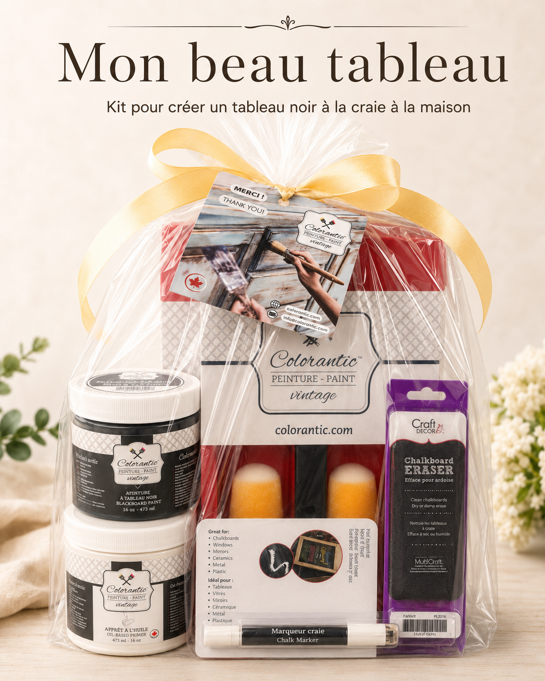 Mon beau tableau – Kit de peinture pour tableau noir